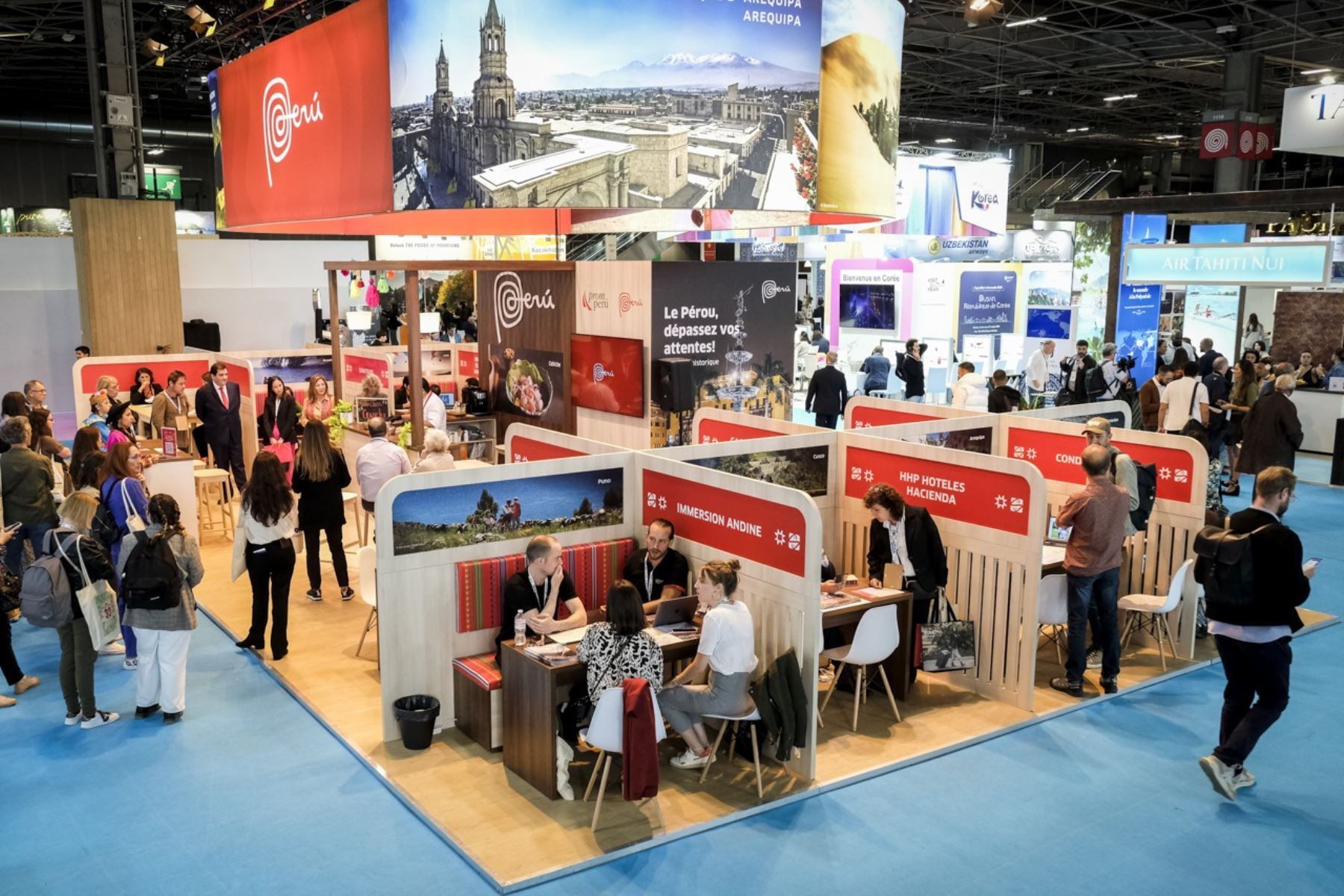 Perú tuvo una exitosa participación en Top Resa, la feria más importante de la industria turística que se realiza en París. (Foto: Difusión)