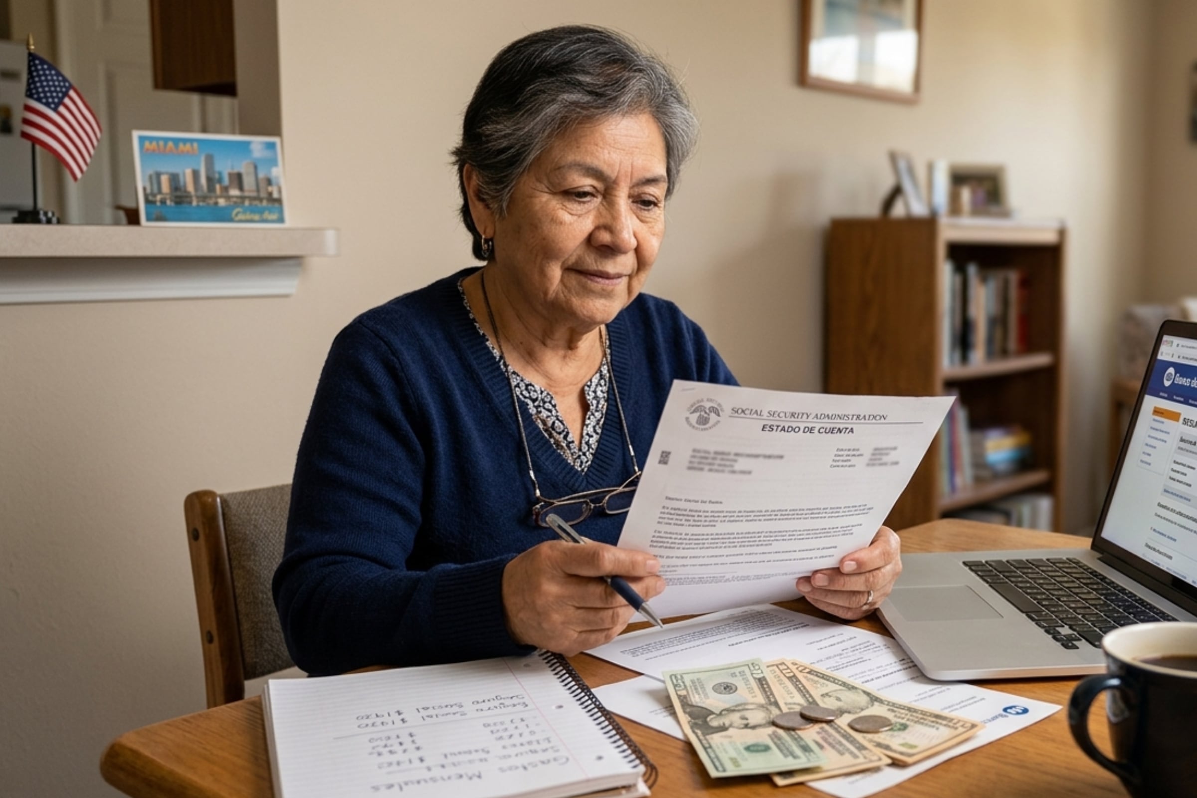 El Seguro Social de Estados Unidos ya se alista para realizar los depósitos del mes de abril (Foto: Imagen referencial creada por El Comercio MAG usando la IA de Gemini)