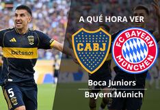 ¿A qué hora ver Boca Juniors vs. Bayern Múnich por el Mundial de Clubes 2025?