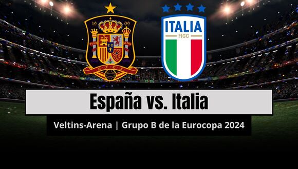Horarios por país para ver EN VIVO y EN DIRECTO el España vs. Italia por Eurocopa 2024. (Foto: Composición Mix)