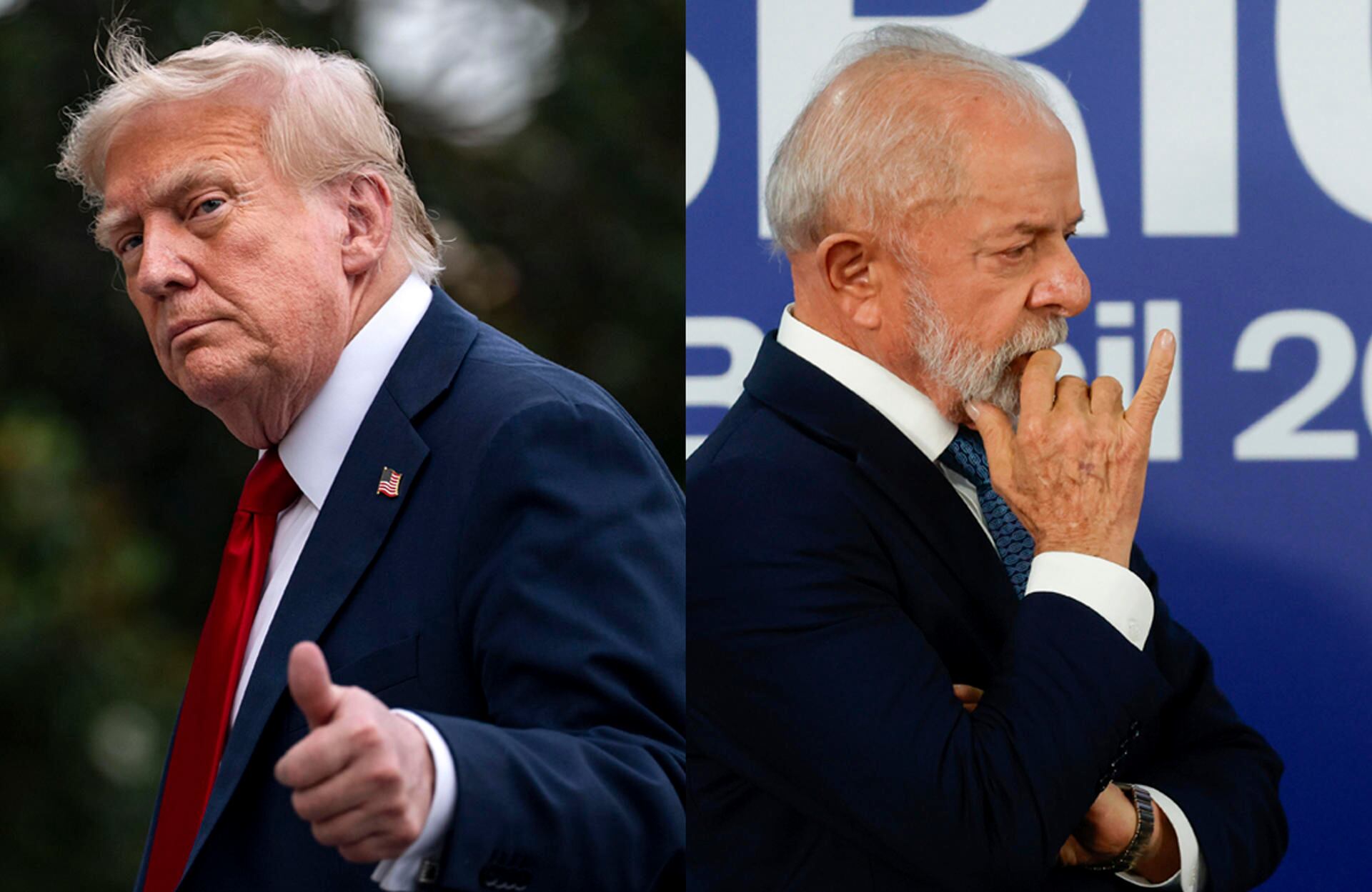 Lula pidió a Trump revisar sanciones a Brasil tras haber conversado de forma “amistosa”. (EFE/ Archivo)