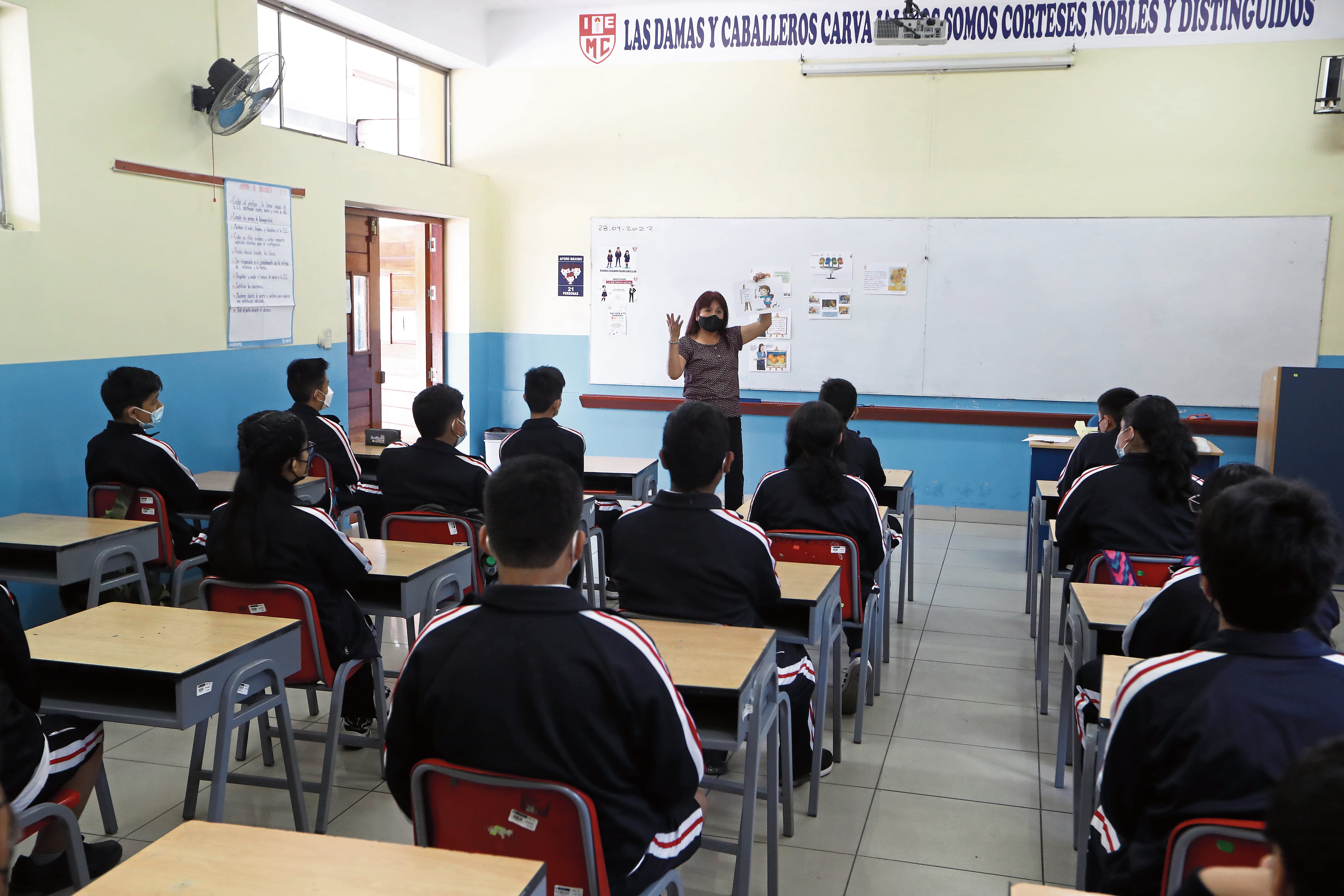 Sutep manifestó que exige una mejor calidad en la alimentación y cuidado de la salud de los estudiantes, (Foto: Difusión).
