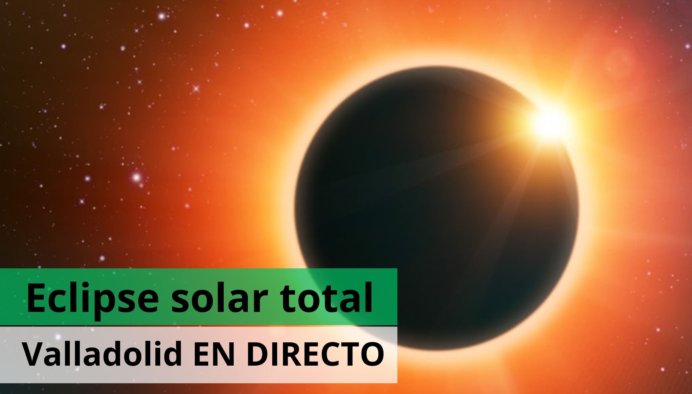 Revisa a qué hora empieza, cuándo será la totalidad y dónde ver el eclipse solar total en Valladolid, España este miércoles 12 de agosto de 2026. (Foto: iStock)