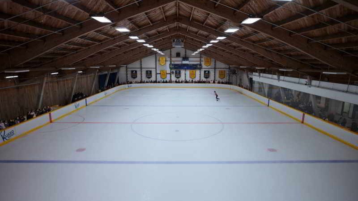 Una toma de la pista de patinaje Russo en "Bailando sobre hielo" (Foto: WildBrain Studios)