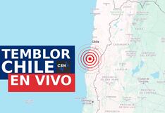 Temblor en Chile hoy, 12 de mayo - hora exacta, magnitud y dónde fue el epicentro vía CSN