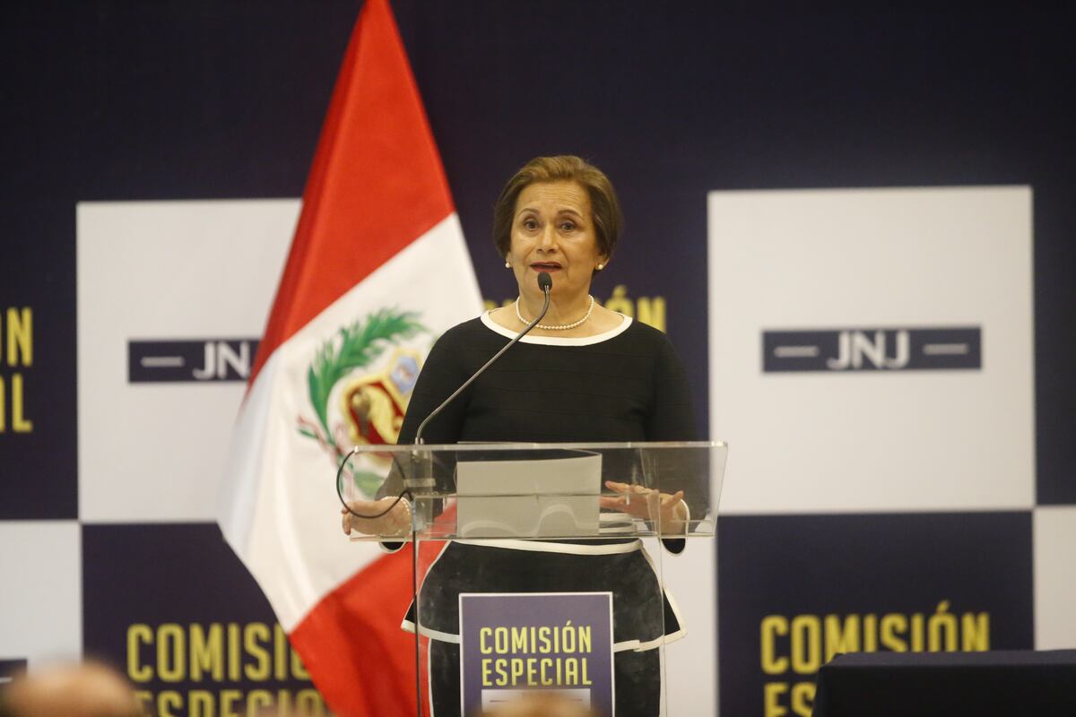 Luz Inés Tello de Ñecco, magistrada de la JNJ. (Foto: GEC)