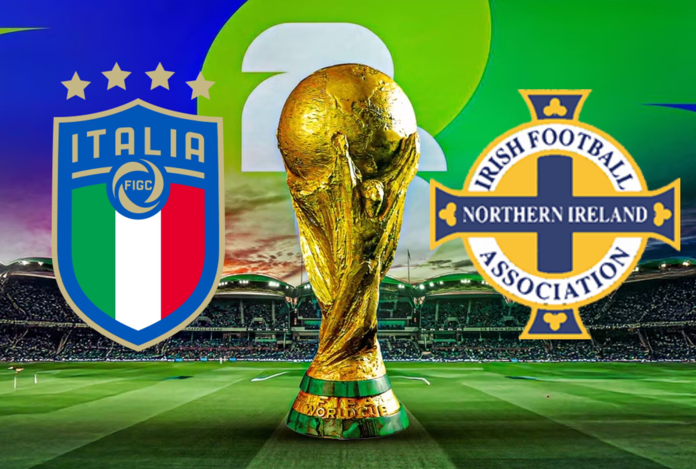 BÉRGAMO (ITALIA), 26/03/2026.- ¿Quién ganó el partido Italia vs. Irlanda del Norte EN VIVO hoy por repechaje al Mundial 2026? Sigue el resultado del partido. FOTO DE GIVEMESPORT