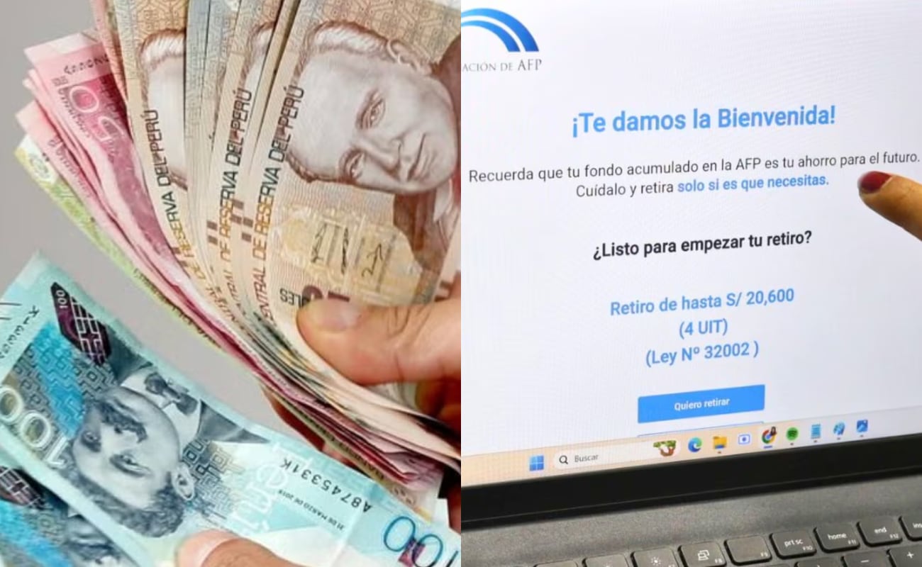 Octavo retiro de la AFP generó liquidez extra para las familias | Foto: Composición EC