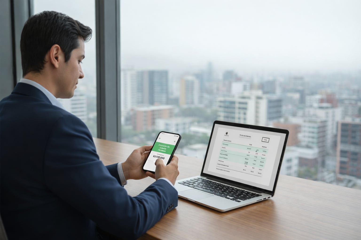 Cobro de salario por billeteras digitales. Fotocomposición: Perplexity, ChatGPT, Diario Gestión