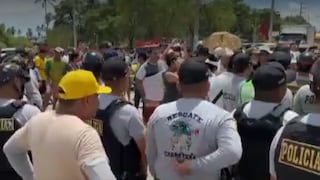 Piura: ciudadanos bloquean vía turística de acceso a Catacaos 