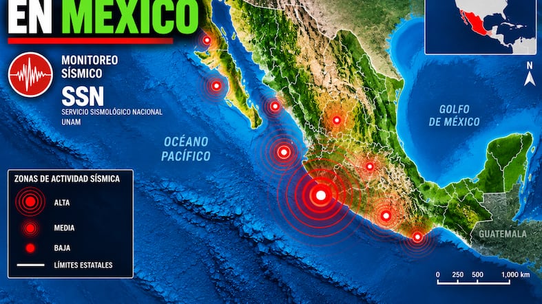 Temblor en México EN VIVO hoy, 08 de octubre 2026: hora exacta, magnitud y dónde fue el epicentro del último sismo vía el SSN