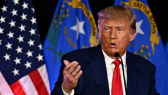 Trump ya fue imputado en junio pasado ante un tribunal de Miami (Florida) por retención ilegal de secretos del Gobierno. (Foto: AFP)