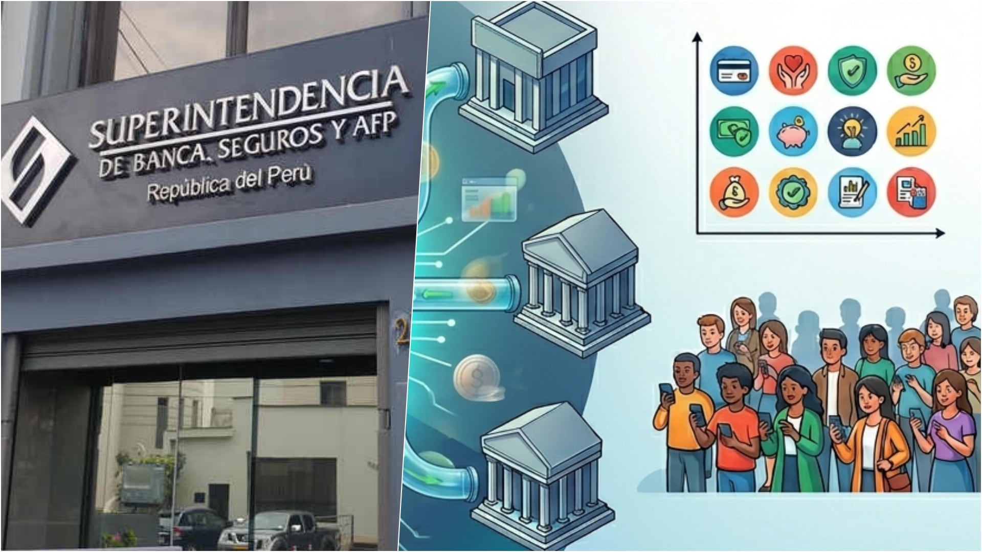 La SBS viene liderando la puesta en marcha de las finanzas abiertas. Composición: El Comercio