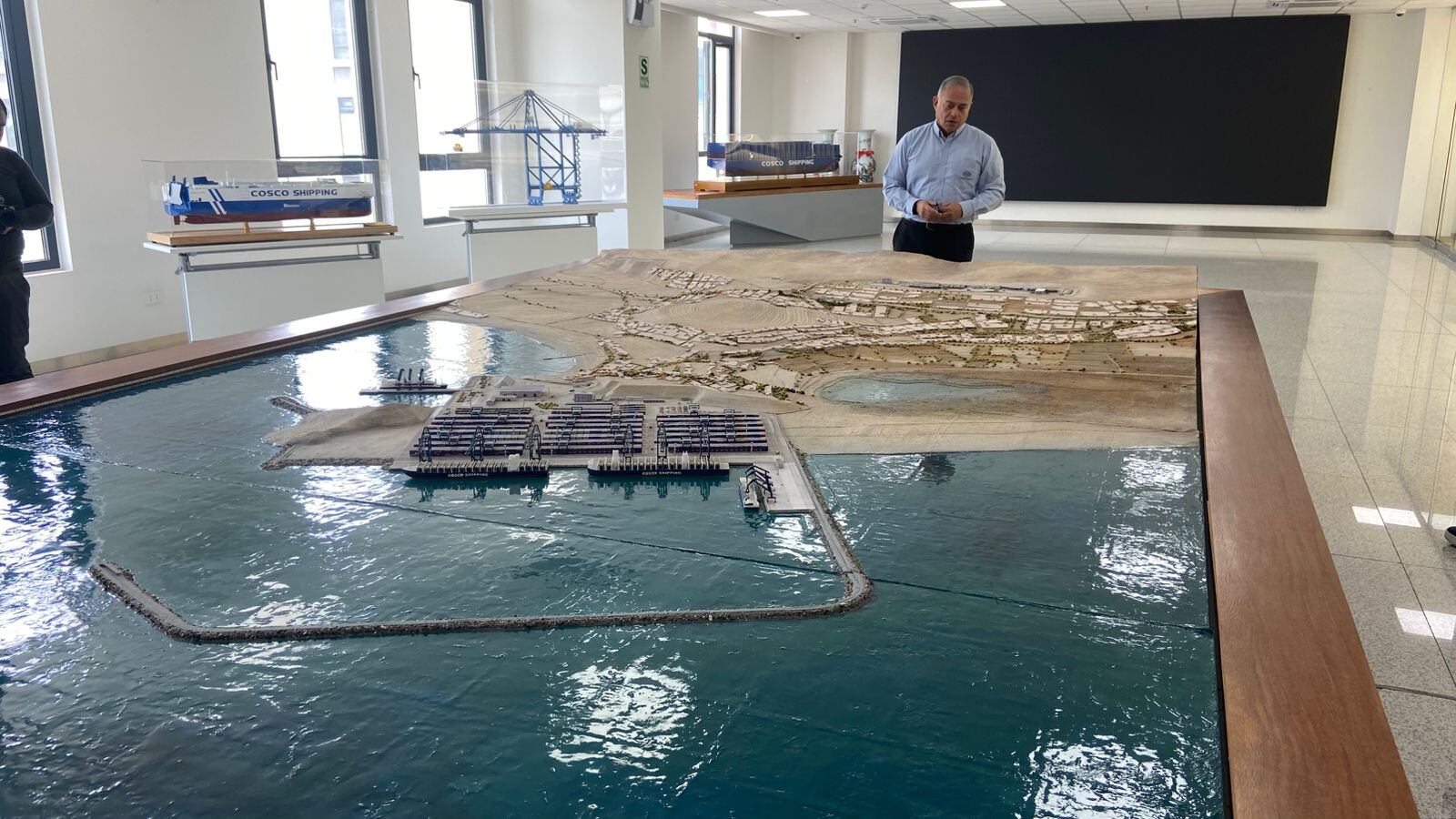 Gonzalo Ríos, gerente general adjunto de Cosco Shipping Ports. Foto: Gestión.