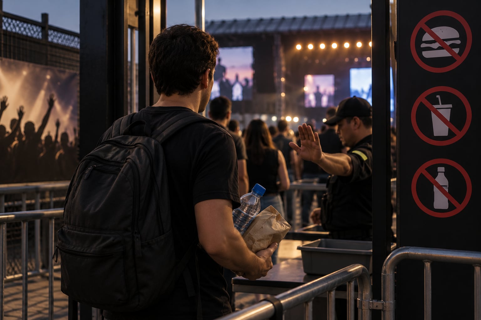 Alimentos en conciertos: Cámara de Diputados revive propuesta que quedó pendiente en anterior Congreso| Foto: Generada con IA - ChatGPT