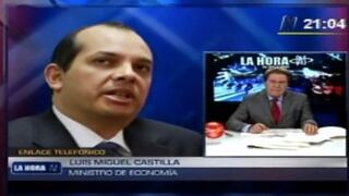 Luis Miguel Castilla explica por qué Moody's elevó calificación crediticia del Perú