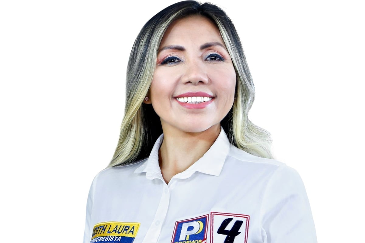 Judith Laura Rojas, accesitaria de Podemos Perú asumió la curul. (Foto: Facebook/Judith Laura - Oficial)