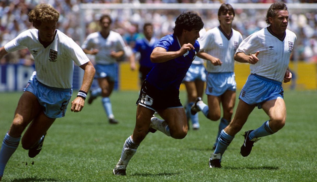 Argentina vs. Inglaterra | cuartos de final del Mundial 1986. (Getty Images)