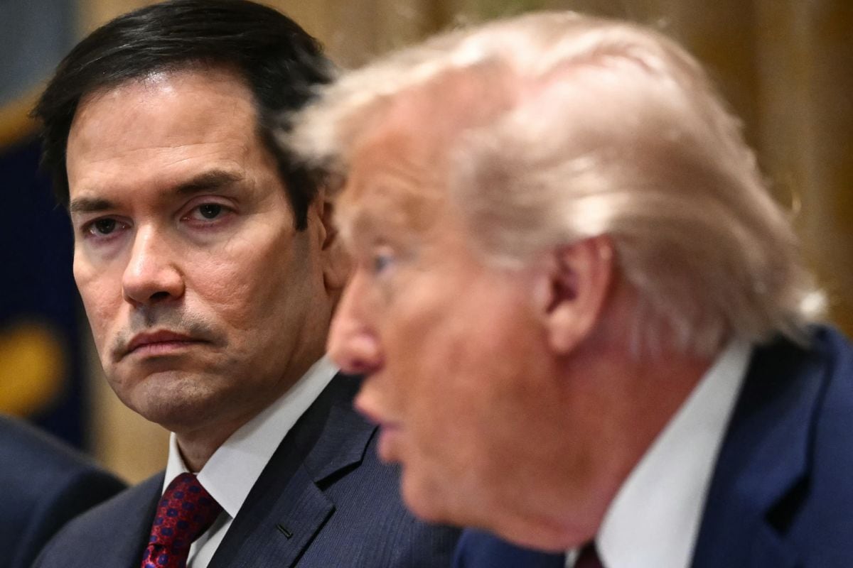 Rubio, hombre de confianza de Donald Trump, resaltó el encuentro con De Zela para "fortalecer la cooperación en seguridad". Foto: Madel Ngan