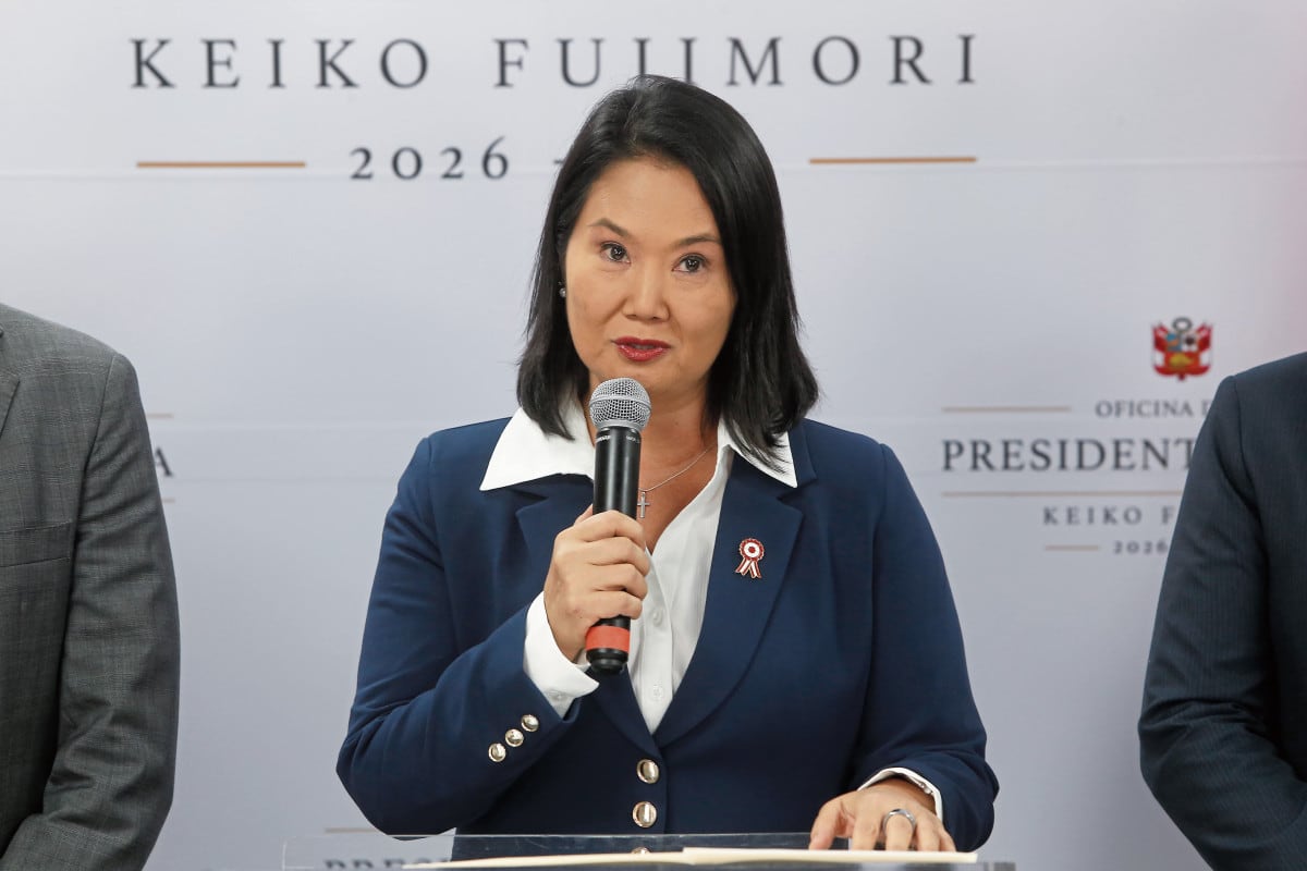 Keiko Fujimori brindó declaraciones sobre el ánimo empresarial. | GEC