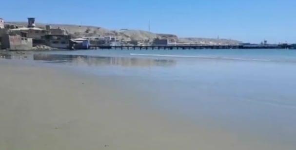 Actualmente el mar frente a Paita registra entre 24 °C y 25 °C, cuando lo habitual para esta época del año es encontrar temperaturas de entre 17 °C y 18 °C.Foto: América Noticias