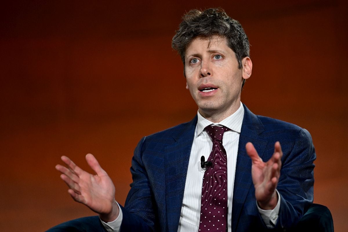Sam Altman, director ejecutivo de OpenAI, la compañía creadora de ChatGPT.