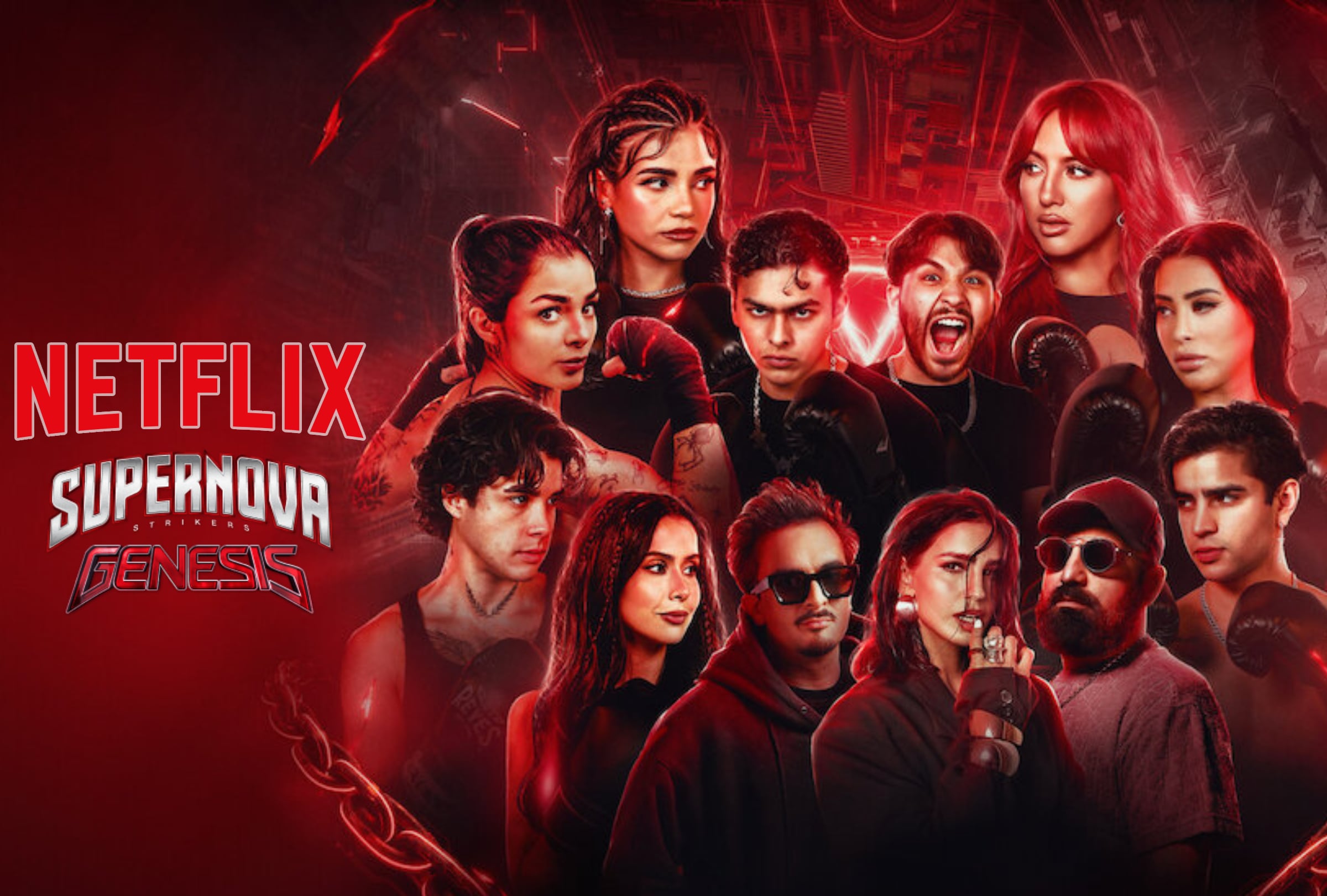 CIUDAD DE MÉXICO (MÉXICO), 26/04/2026.- Cobertura oficial de Netflix EN VIVO ONLINE para ver todas las peleas del Supernova Génesis 2026, este domingo 26 de abril, desde el Arena CDMX. FOTO DE NETFLIX.COM