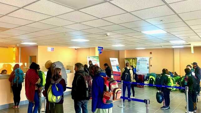 Volvió a reiniciarse operaciones de control migratorio en el Centro Binacional de Atención Fronteriza (Cebaf) – Desaguadero. (Foto: Migraciones)