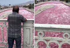Fiscalía investiga causas de coloración rojiza en tramo del río Rímac
