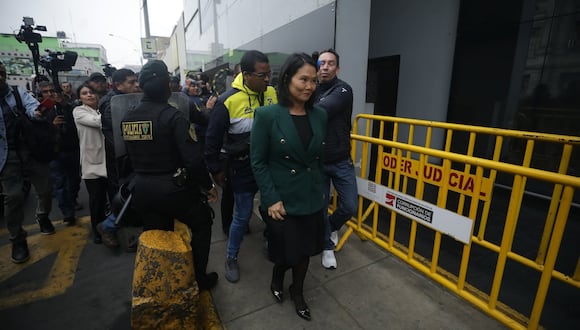 En la audiencia pasada el Fiscal José Domingo Pérez ratificó el pedido de 30 años y 10 meses de prisión en contra de Keiko Fujimori.. Foto: GEC / Britanie Arroyo.