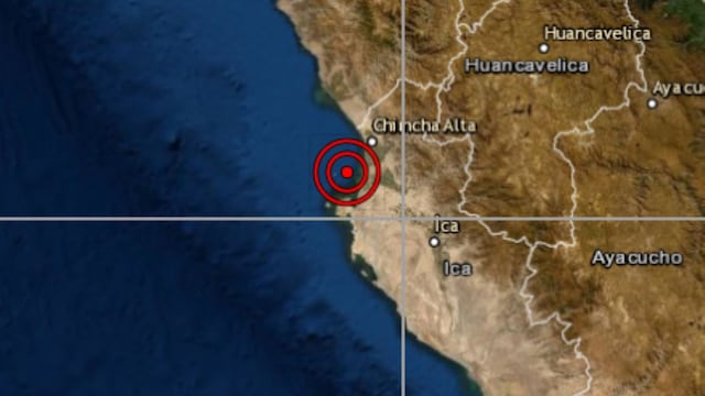 Ica: se registraron siete sismos y de mayor intensidad tuvo magnitud 5.8 