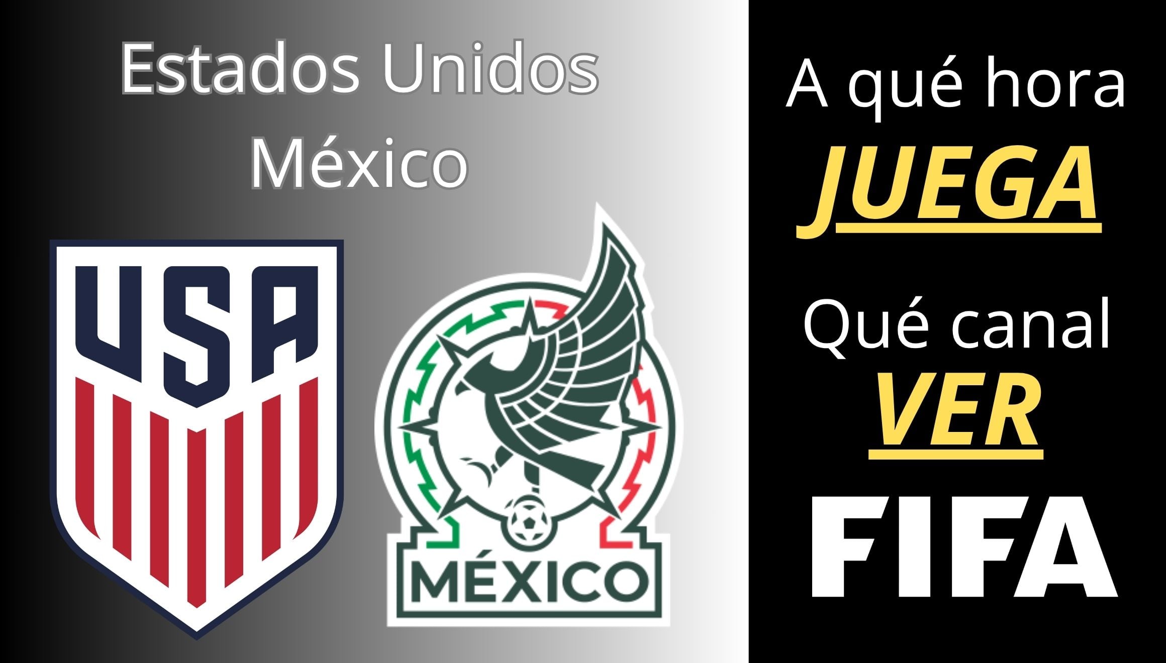 A qué hora juega y qué canal transmite el partido Estados Unidos vs. México EN VIVO y EN DIRECTO este sábado 3 de octubre desde el State Farm Stadium de Arizona. (Foto: Composición Gestión Mix)