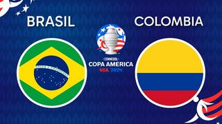 ¿A qué hora juega Brasil vs. Colombia por la Copa América 2024?