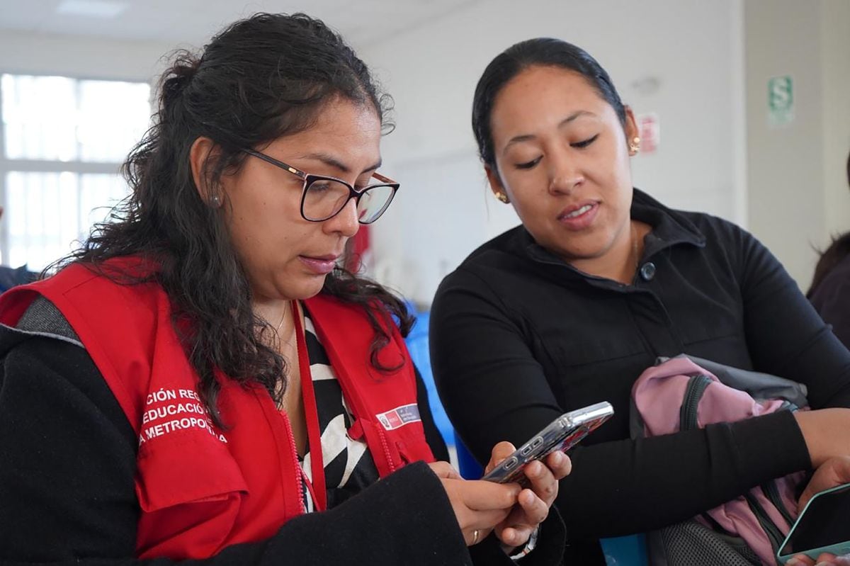 La matrícula digital permitirá a los padres de familia realizar el proceso de inscripción escolar de manera virtual y gratuita en colegios públicos focalizados. Foto: Minedu.