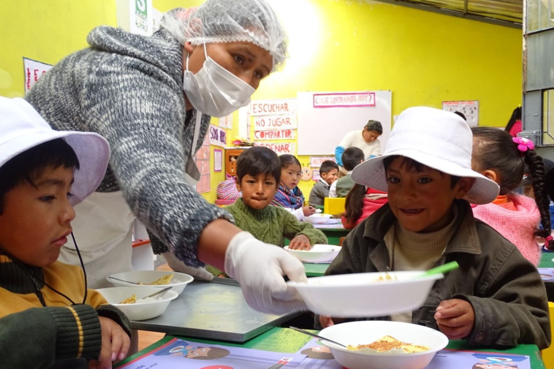 Qali Warmi brinda el servicio alimentario escolar en todo el país. (Foto: Andina)