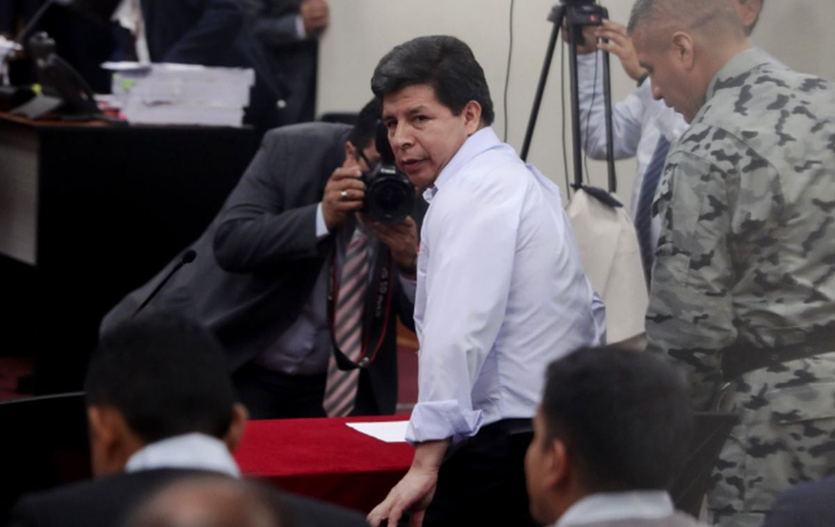 El juicio oral contra el expresidente Pedro Castillo inició este martes 4 de marzo en la Sala Penal Especial de la Corte Suprema | Foto: Alessandro Currarino / @photo.gec