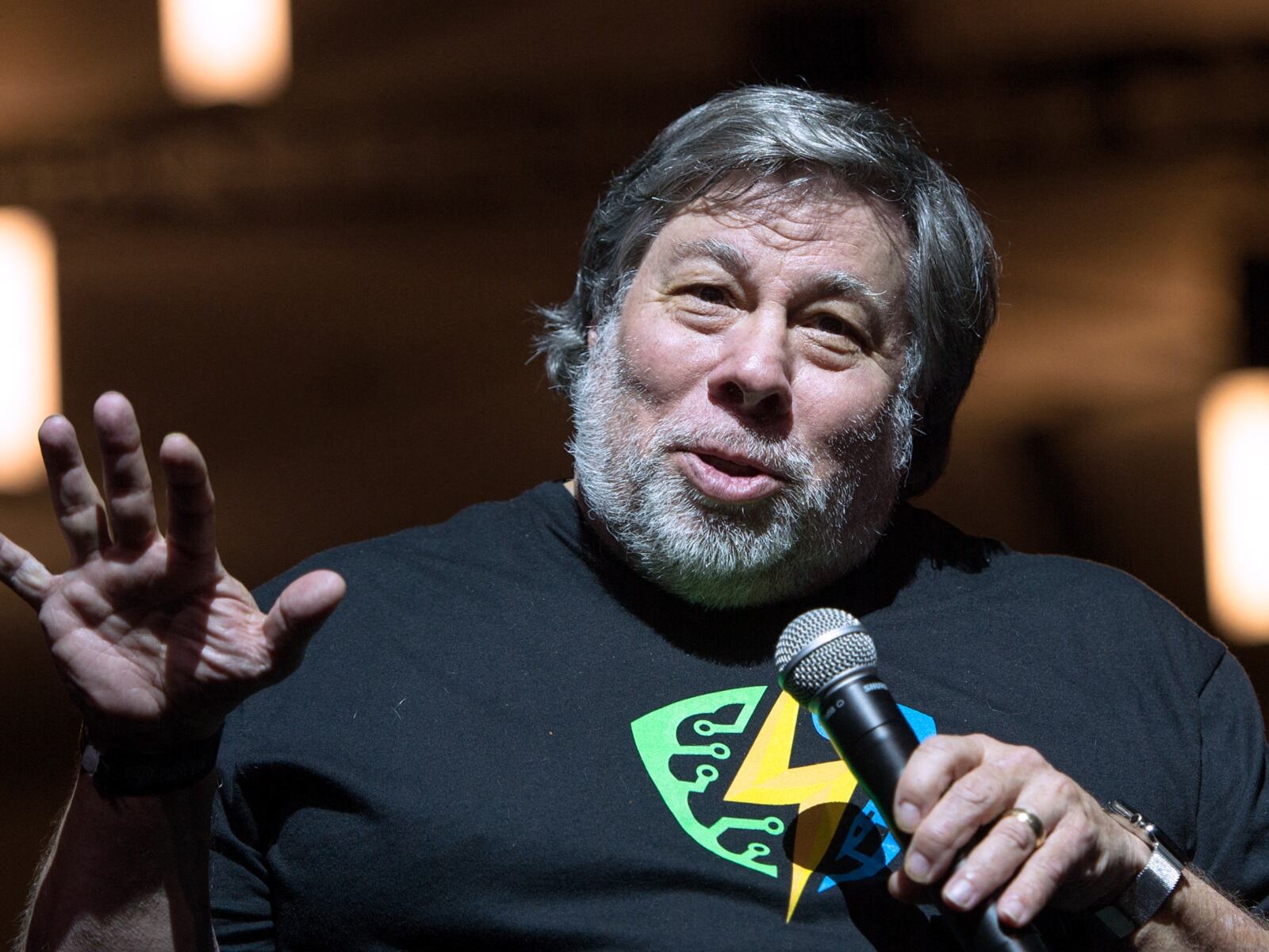 Steve Wozniak es una pieza fundamental en la industria informática (Foto: AFP)