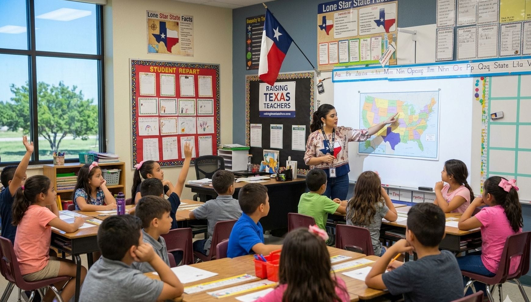 Para saber si califican, los docentes deben verificar si su distrito participa en el programa, revisar el sistema local de designación y comprobar que cumplen con los criterios de desempeño y certificación exigidos (Foto: Imagen creada por Gestión MIX usando Gemini)