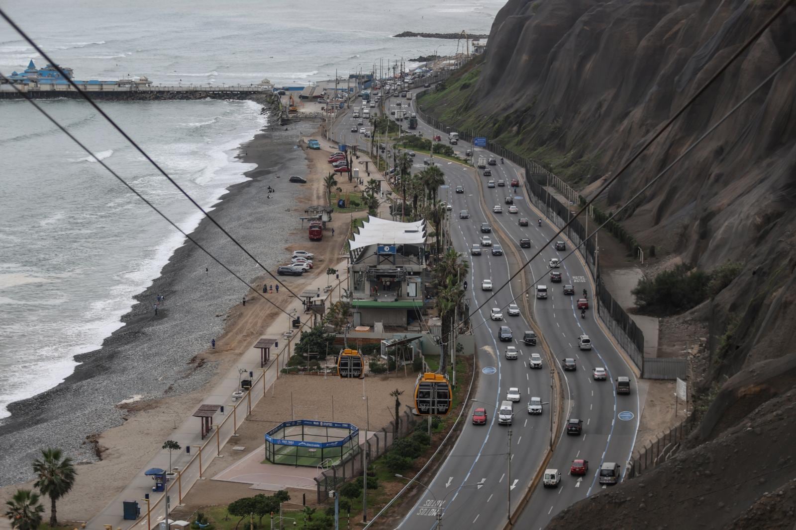 El proyecto Vaivén contempla un recorrido entre la parte alta de Miraflores y la playa Redondo. (Foto: GEC)