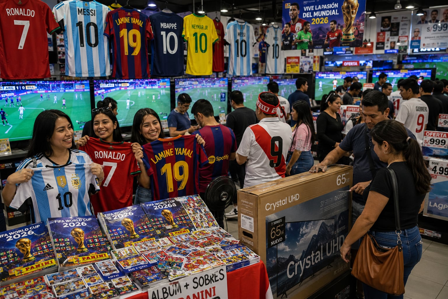 El uso comercial de elementos vinculados al Mundial no es libre y está sujeto a normas de propiedad intelectual y competencia desleal. (Foto: Andina)
