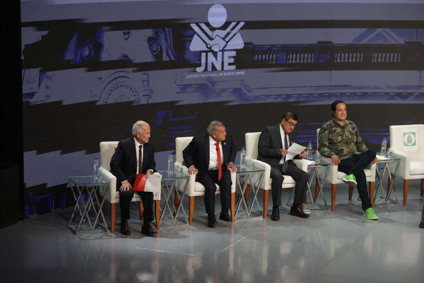 Debate electoral JNE | Candidatos asisten al Centro de Convenciones en San Borja, para participar del primer día de debate electoral de cara a las elecciones presidenciales 2026. Fotos: Hugo Perez / @photo.gec