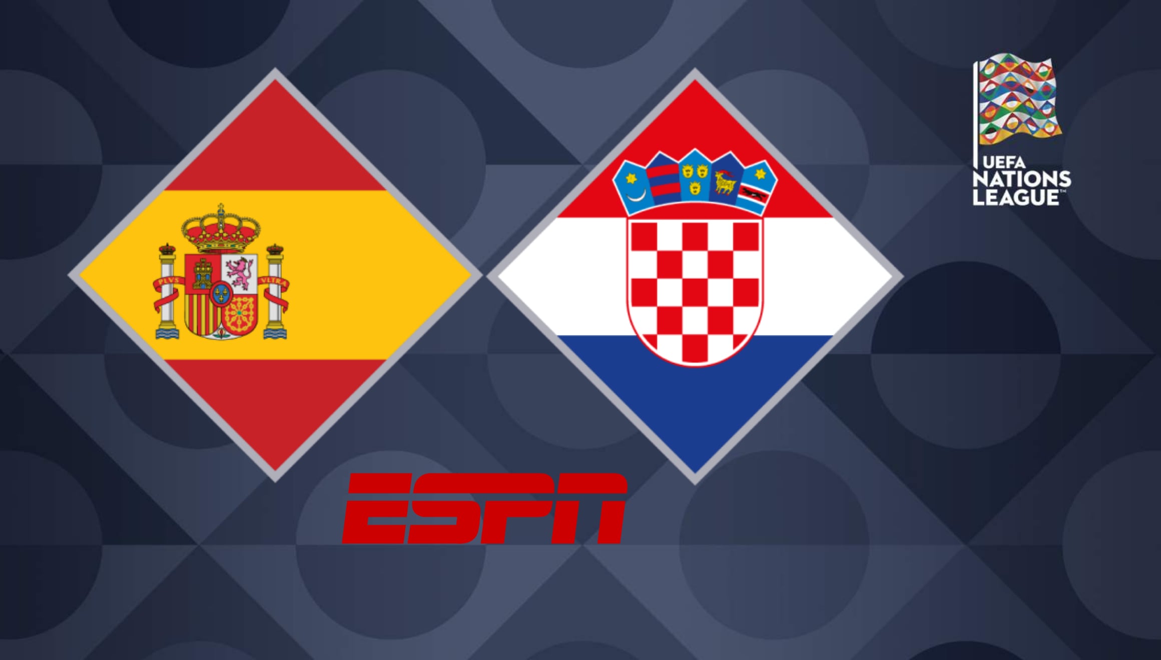Sigue la acción del choque entre España y Croacia por la UEFA Nations League 2026. Detalles para seguir la transmisión en vivo por la pantalla de ESPN y el servicio de streaming Disney Plus Online en América Latina. | Crédito: uefa.com / Composición Gestión Mix