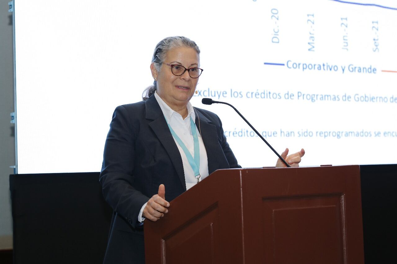 Socorro Heysen, superintendente de SBS, asegura que el sistema financiero puede enfrentar El Niño y otros shocks.