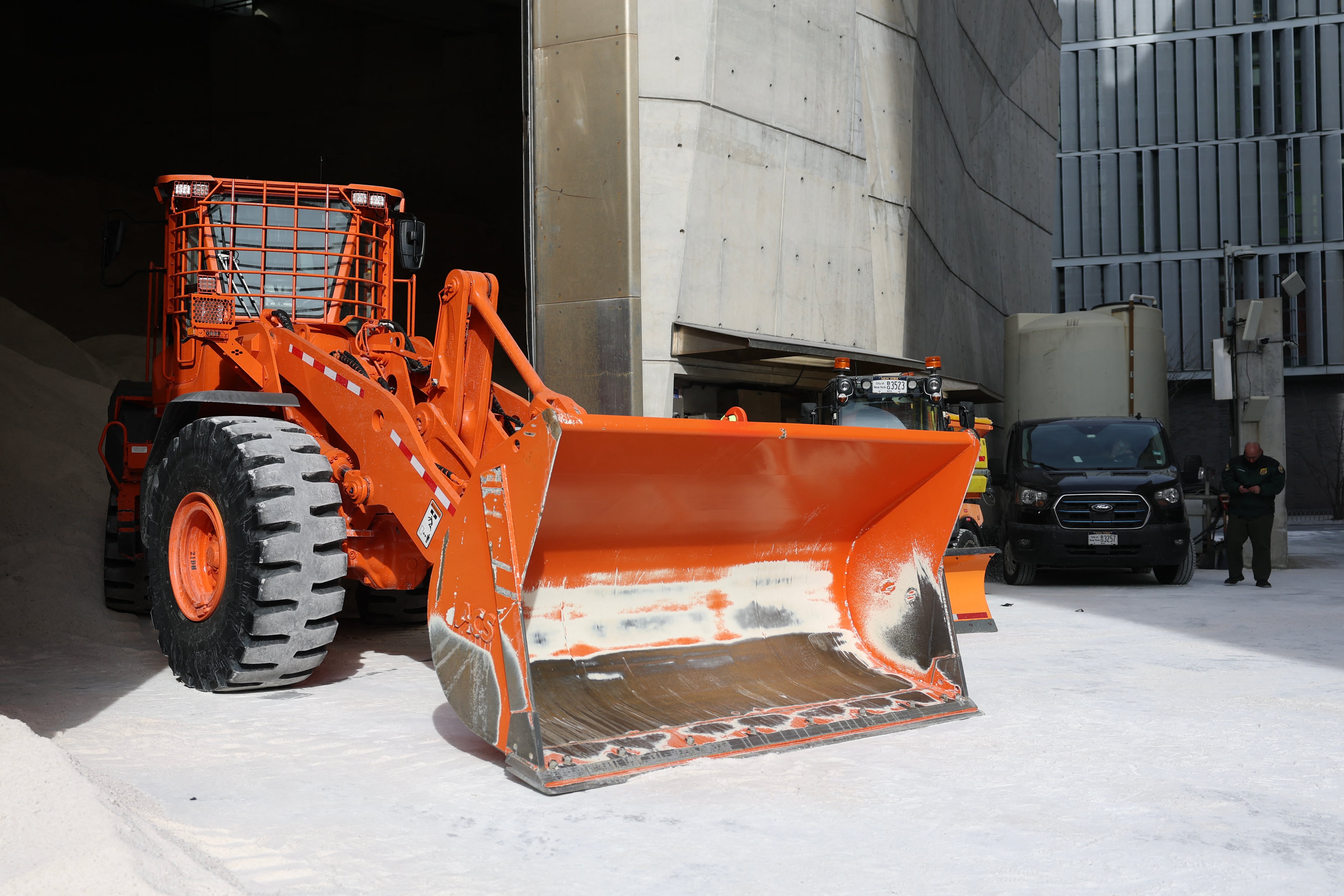Nueva York se alista para la nevada de este fin de semana (Foto: AFP)