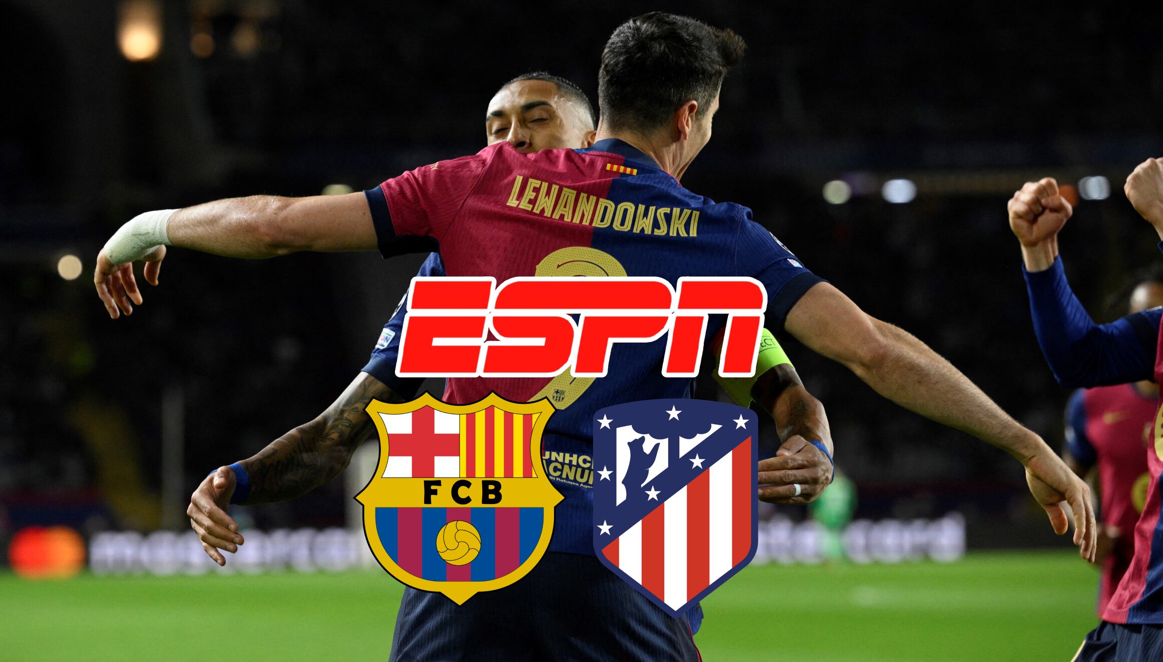 Cobertura oficial de ESPN Latinoamérica para ver el partido entre FC Barcelona y Atlético Madrid este sábado 21 de diciembre por la fecha 18 de LaLiga EA Sports 2024-25 desde el Estadio Olímpico de Montjuic, España (Foto: AFP)