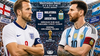 Telemundo Deportes ha transmitido Inglaterra 1-2 Argentina por semifinal del Mundial