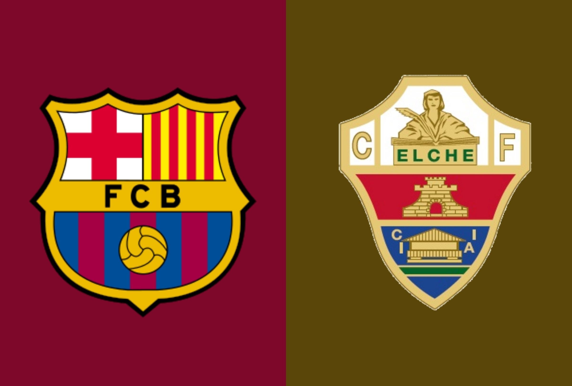Este domingo 23 de agosto de 2026, a partir de las 21:30 horas (CEST), el Elche CF y el FC Barcelona se ven las caras en el choque correspondiente a la Jornada 2 de la competición. (Foto: Composición Mag)