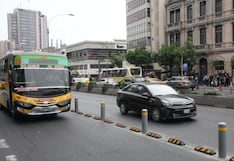 Carriles segregados en la Av. Abancay para agilizar tránsito: cómo funcionará