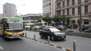 Carriles segregados en la Av. Abancay para agilizar tránsito: cómo funcionará
