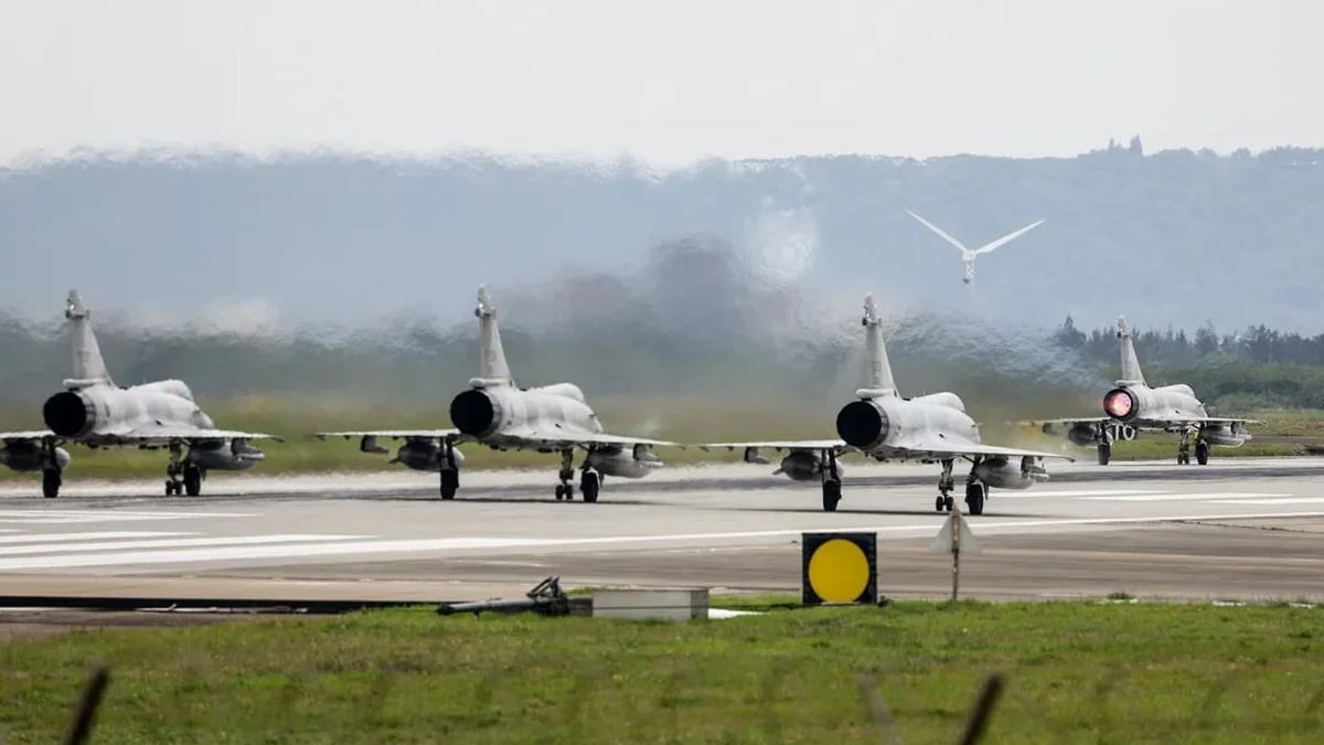 Taiwán planea invertir más de US$ 1,100 millones en su defensa aérea frente a China